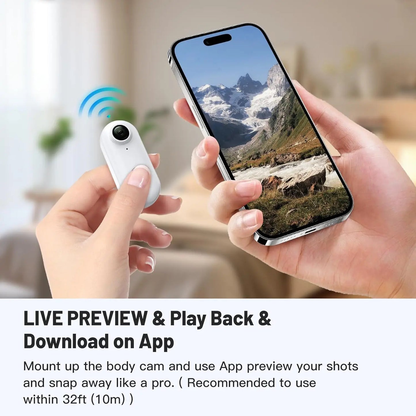 Mini camera pocket WiFi wireless digital video