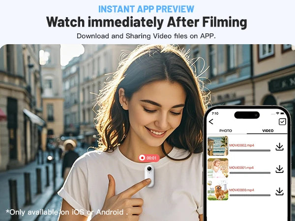 Mini camera pocket WiFi wireless digital video